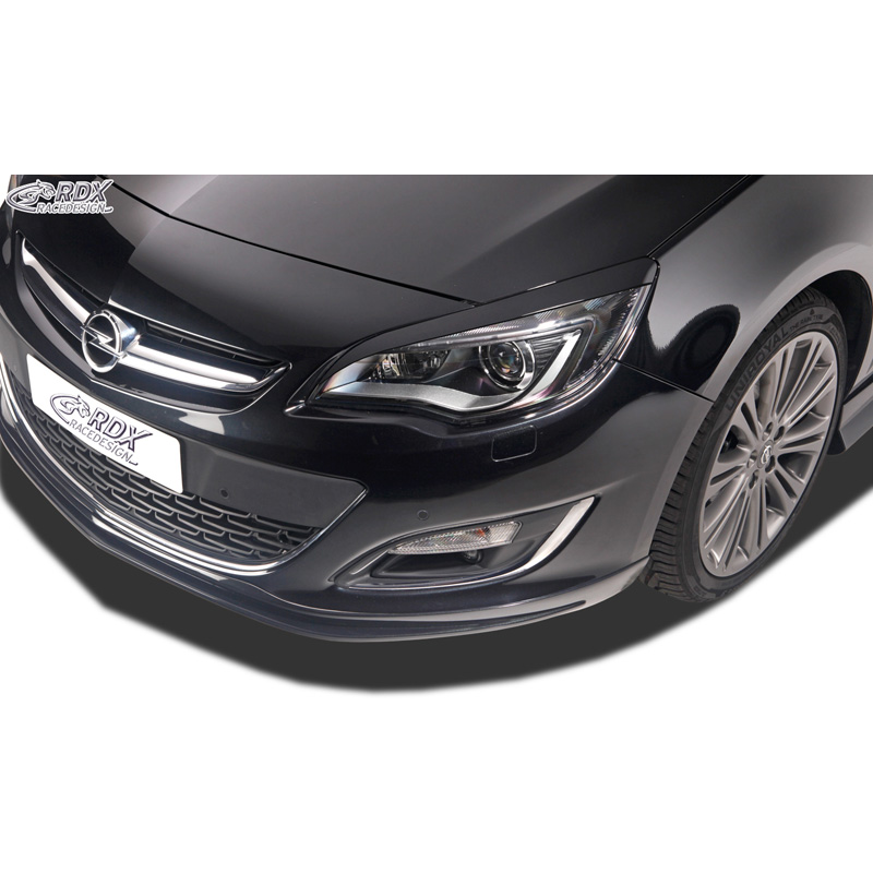 Spoilers de phares sur mesure pour Opel Astra J HB 5-portes/Sportstourer 2009-2015 (ABS)