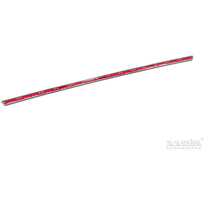 Avisa Revêtement d'habillage du hayon du coffre inox brossé sur mesure pour Skoda Superb IV Liftback (NZ3) 2024-