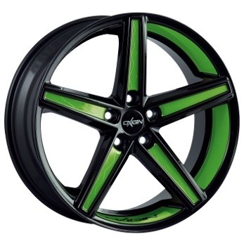 Velgen Oxigin 18 Concave gruen foliert 8.5x18 inch 5x108 ET42