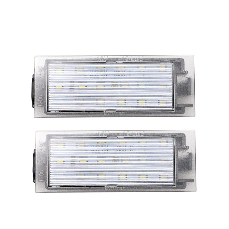 Éclairage de Plaque d'Immatriculation LED sur mesure pour Smart ForTwo (453) 2014-
