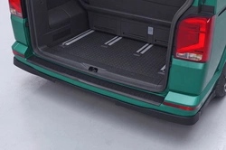 Becquet de toit sur mesure pour Volkswagen Transporter T6 2015-2020 / T6.1 2020- (avec hayon) (ABS Noir Luisant)