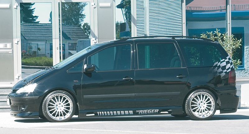 Zijskirts Ford Galaxy met 2 schacht en 2 uitsnedes Rieger