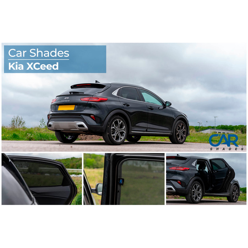 Set de Car Shades (portes arrières) sur mesure pour Kia XCee'd (CD) 2019- (2-pièces)