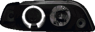 Phares Fiat Punto 1 Angel eye noire