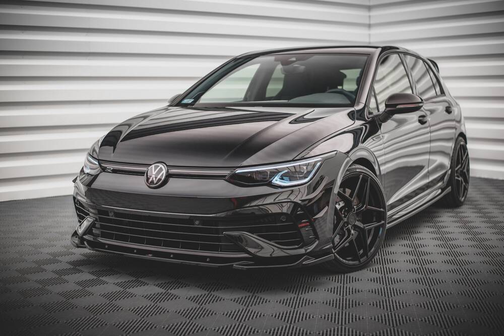 Bodykit Volkswagen Golf R Mk8 Maxton Glanzend zwart