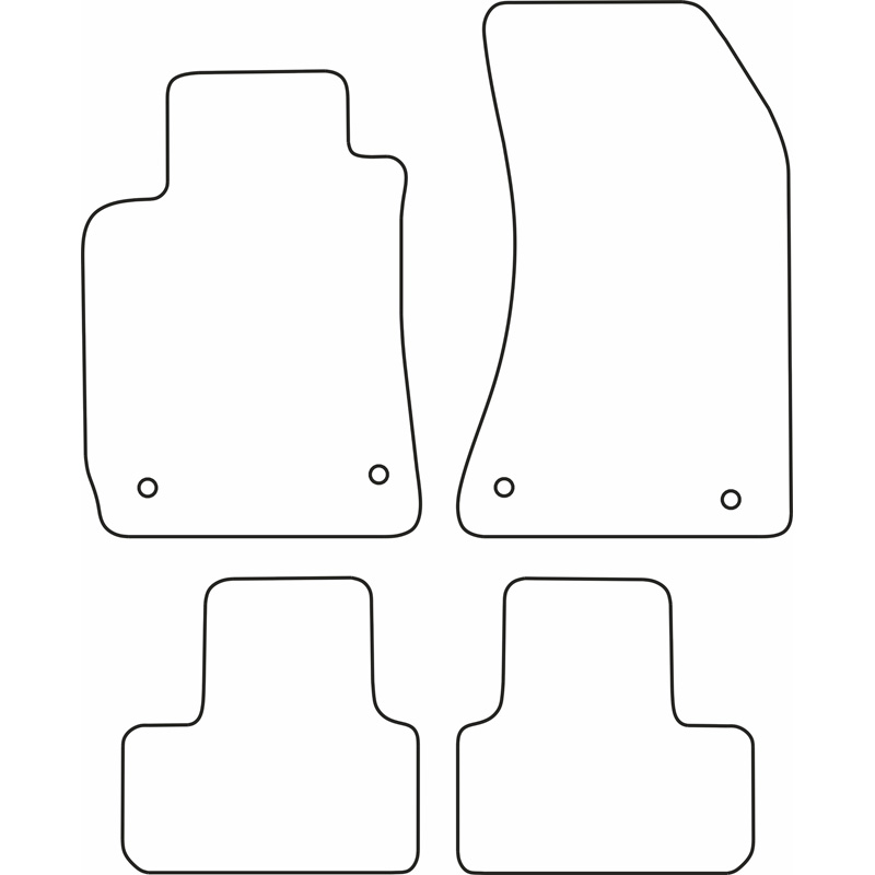 Set de tapis de sol sur mesure pour Alfa Romeo 159 2010-