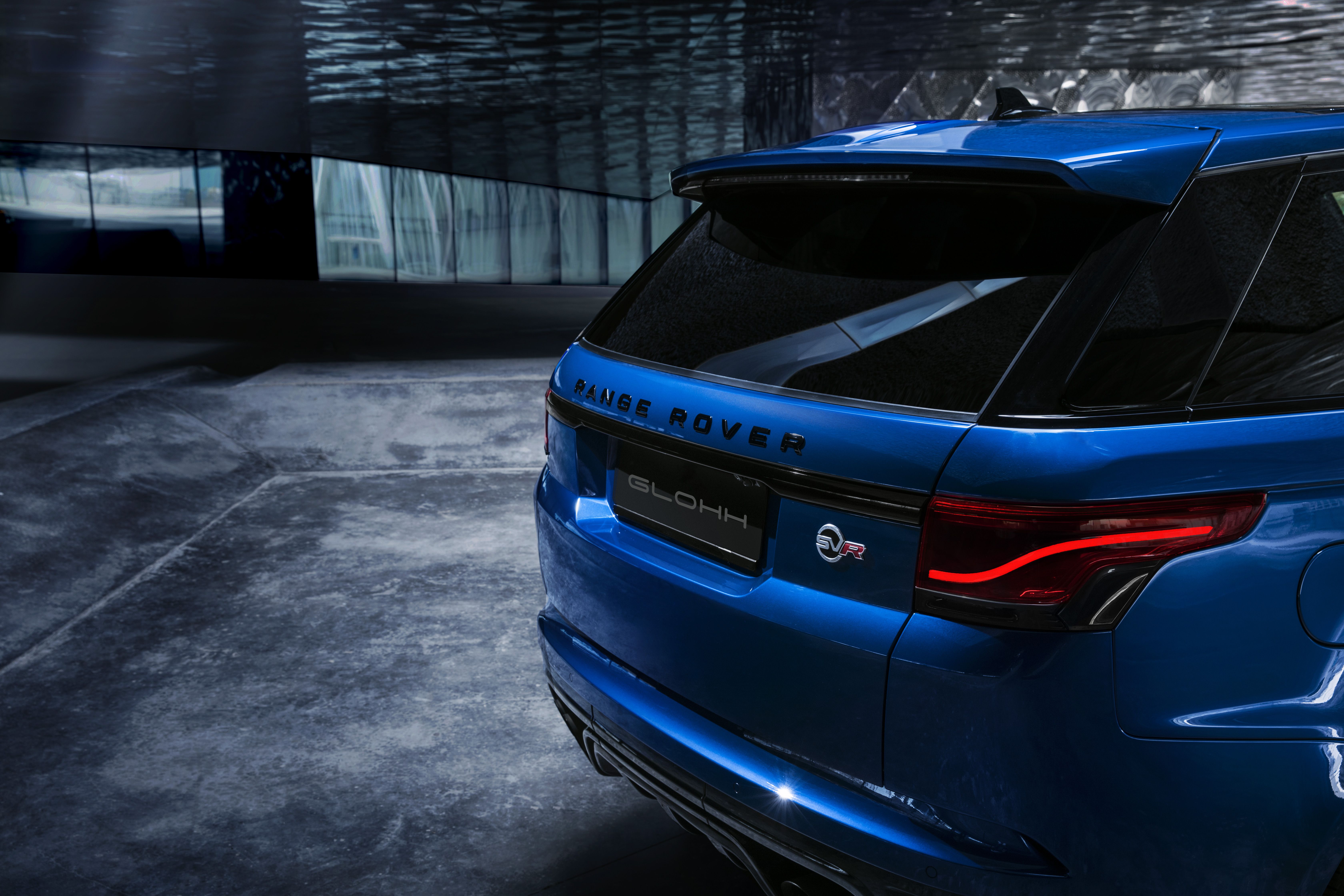 Glohh GL-5i Feux Arrière Dynamiques LED sur mesure pour Range Rover Sport L494 2013-2017 & 2018- - Rouge/Fumée