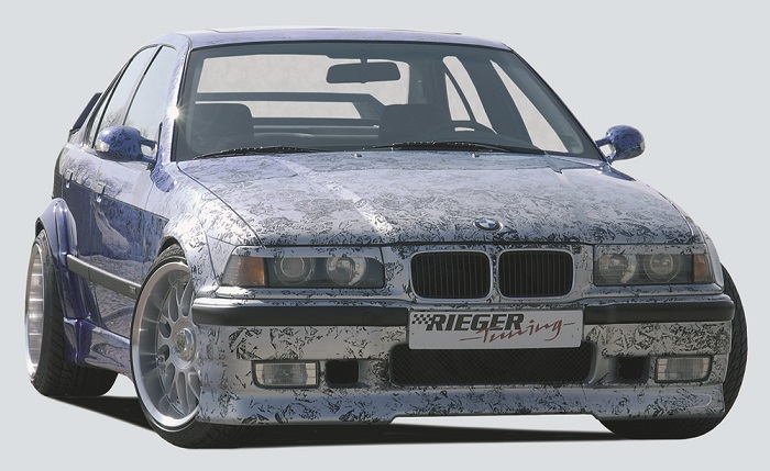 Voorbumper passend voor BMW E36 Breedversie Rieger