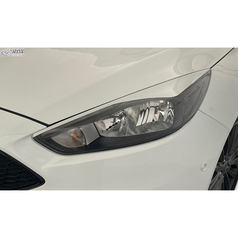 Spoilers de phares sur mesure pour Ford Focus III Facelift 2014-2018 (ABS)