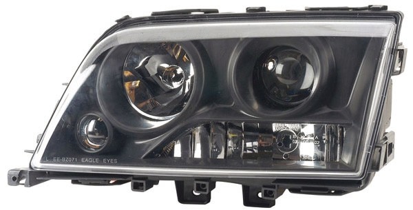Headlights Mercedes W202 black 93-00