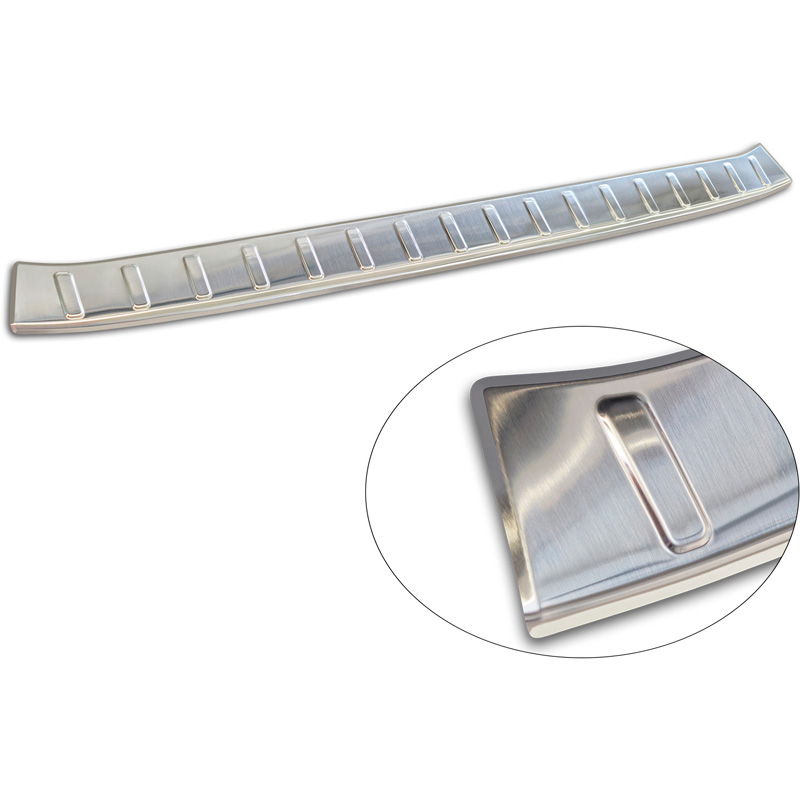 Avisa Protection de Seuil de Coffre Acier Inox sur mesure pour Hyundai Inster 2024- - Argent
