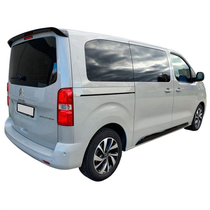 Becquet de toit sur mesure pour Citroën Jumpy/Dispatch/Spacetourer & Peugeot Expert III/Traveller & Toyota Proace 2016- & Opel Vivaro C/Zafira Life 2019- (Modèles avec hayon arrière) (PU)