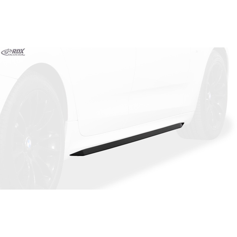 Jupes latérales 'Slim' sur mesure pour BMW Série 5 F07 GT 2009- (ABS noir luisant)