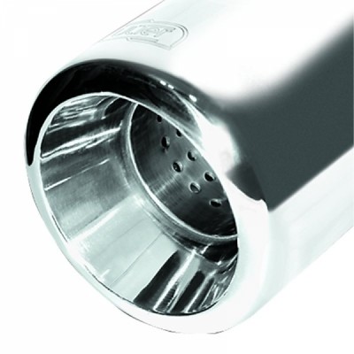 Einddemper Fiat Bravo 1997-2001 RVS eindstuk 80mm rond