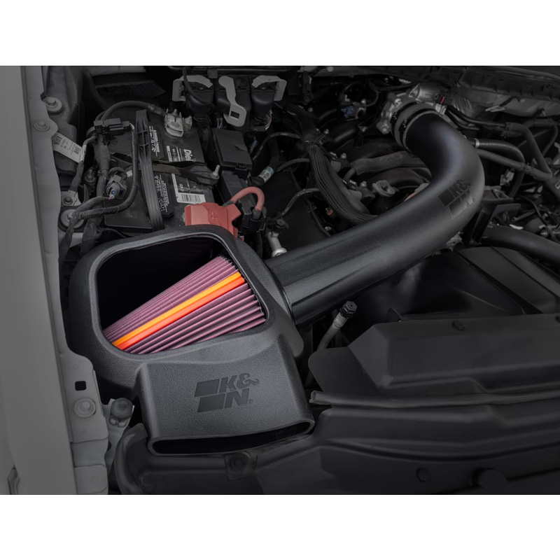 K&N NextGen d'admission d'air froid  sur mesure pour Ford F250/F350 Super Duty 6.2L V8 2020-2022 (50-2593)