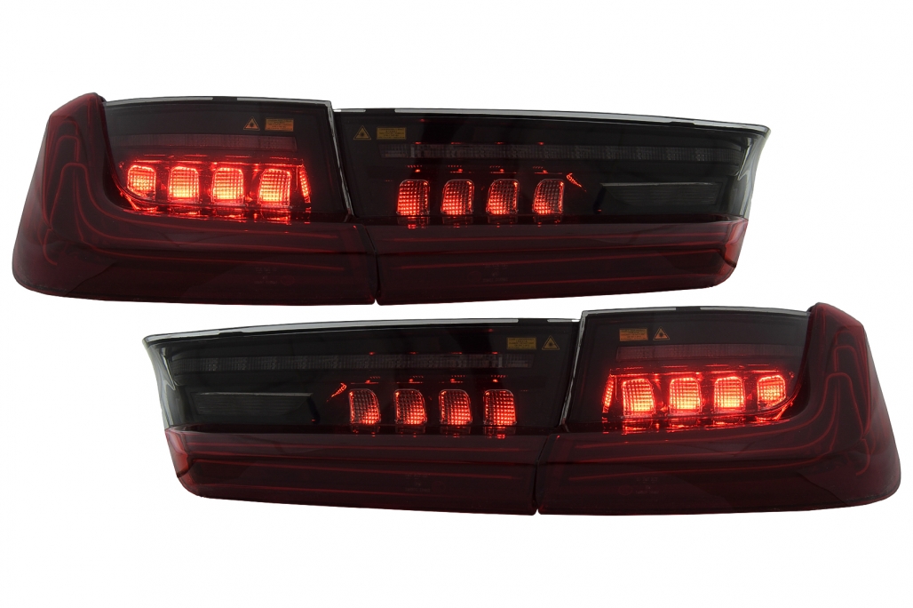 Achterlichten passend voor BMW 3 Serie G20 Laser Look 18-22 Smoke