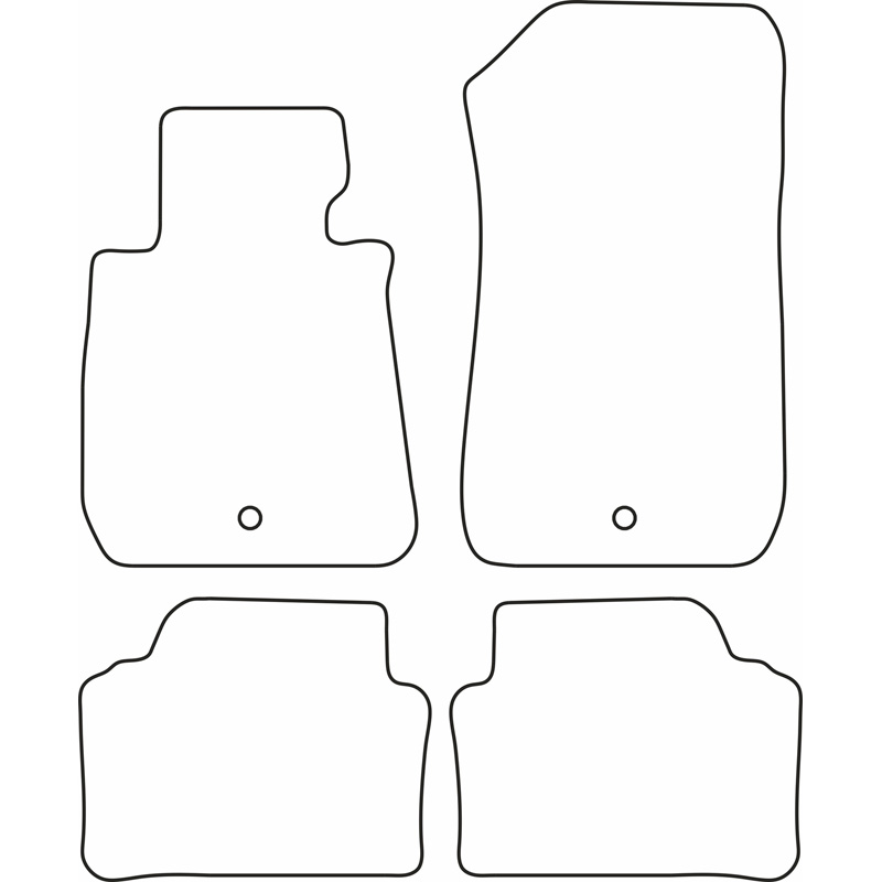 Set de tapis de sol sur mesure pour BMW Série 3 (E90-E91) 2005-2012