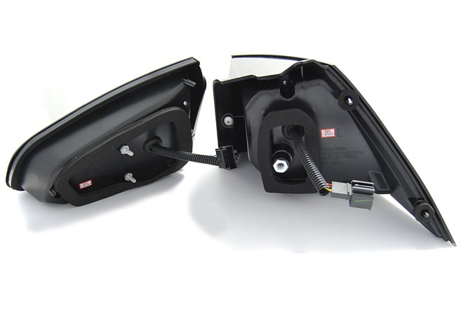 Taillights fits VW Golf VII red/Smoke Lightbar