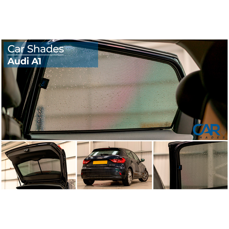 Set de Car Shades sur mesure pour Audi A1 Sportback (GBA) 2018- & City Carver (GBH) 2019- (4-pièces)