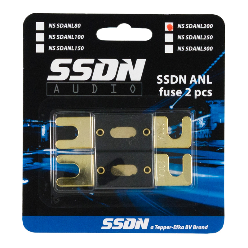SSDN 200 Ampère ANL Fusible - 2 pièces - sous blister