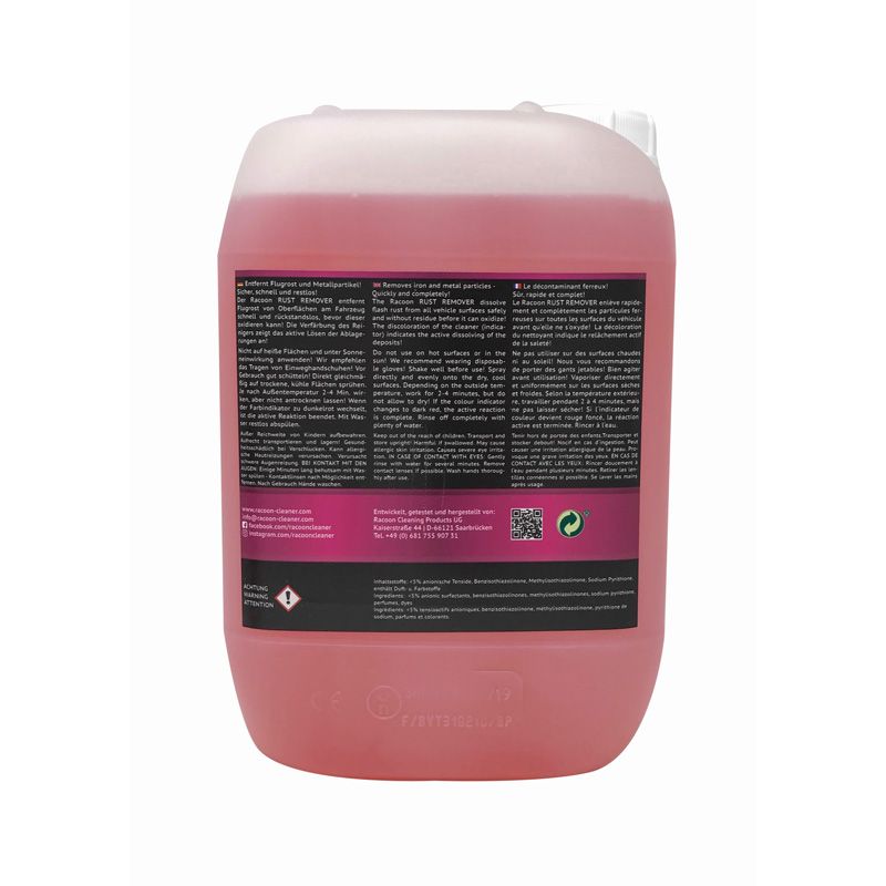 Racoon RUST REMOVER Décontaminant ferreux - 5000ml