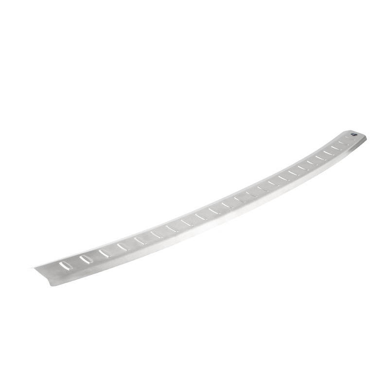 MAX6 Protection du pare-chocs arrière en acier inoxydable brossé sur mesure pour Skoda Superb II Kombi Facelift 2013-2015