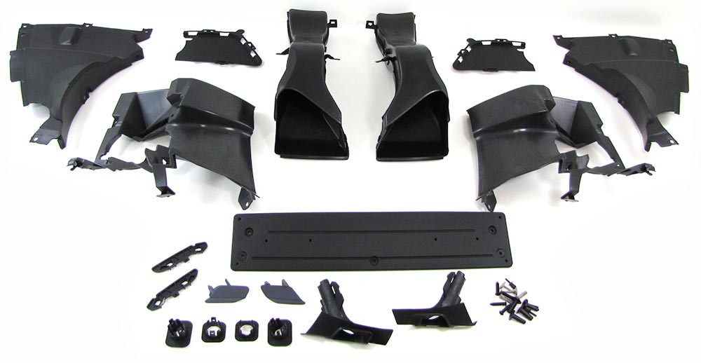 Grill Nieren BMW 3 Serie F30 Zwart mat