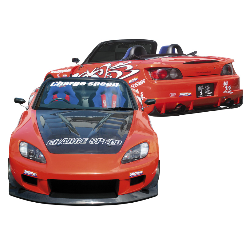 Chargespeed Kit de Wide-Body sur mesure pour Honda S2000 AP1 Super GT Style (FRP) (excl Diffuseur 2223)