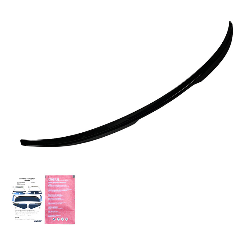 Oneway Becquet arrière sur mesure pour Audi Q3 (F3N) Sportback 2019-2025 incl. S-Line/RSQ3 - Noir brillant