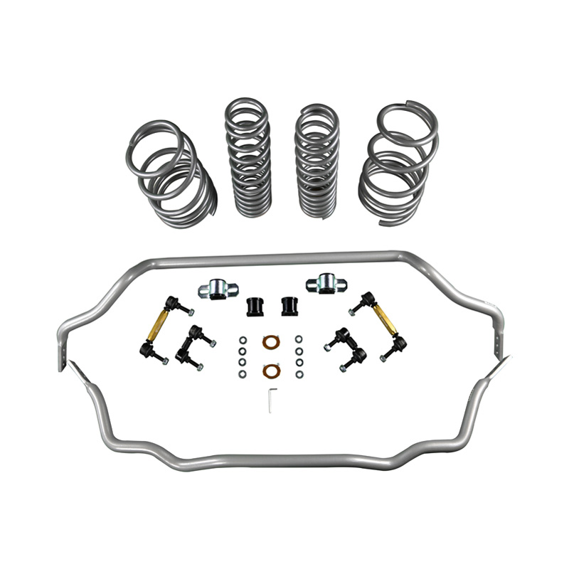Whiteline Grip-Série 1 Kit de barre stabilisatrice et de ressort d'abaissement sur mesure pour Mitsubishi Lancer VIII Evolution X 2007-