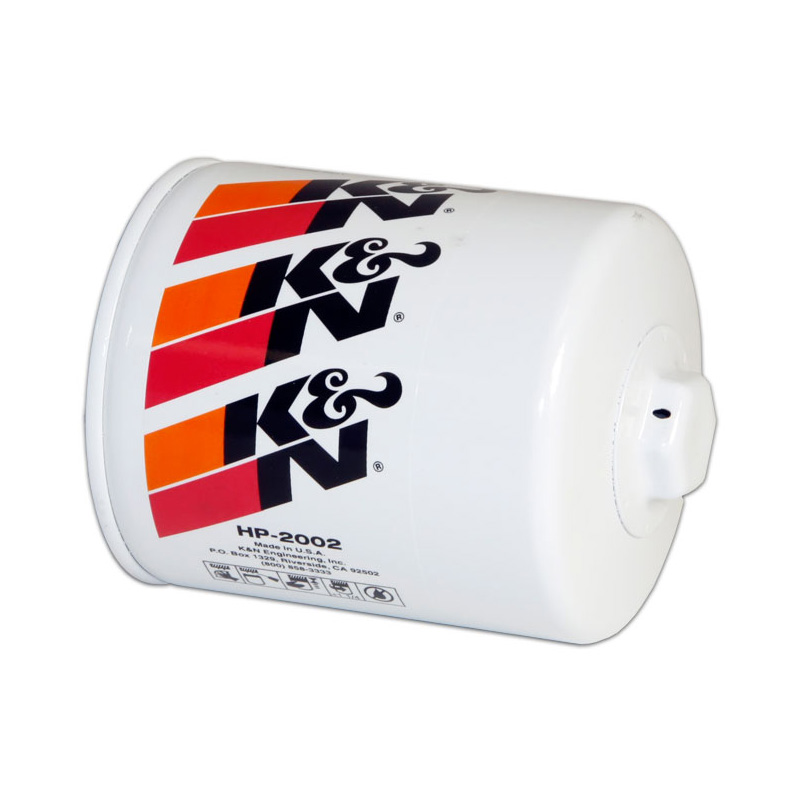 K&N Filtre à Huile - Bloc 94x119mm sur mesure pour Blue Bird, Sterling Truck, Chevrolet, GMC, Workhorse (HP-2002)