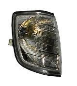 knipperlicht, incl fitting, smoke, links Mercedes E klasse, W124