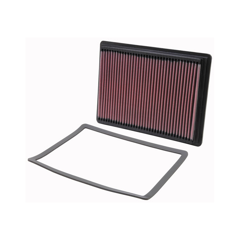 K&N Filtre à air de remplacement sur mesure pour Pontiac, Buick, Oldsmobile, Cadillac 1992-2005 (33-2086)