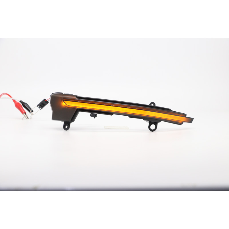 Set de Clignotants de Rétroviseurs LED sur mesure pour Seat (Cupra) Ateca 2016- & Seat Tarraco 2019- - Fumée - incl. Feux Dynamiques