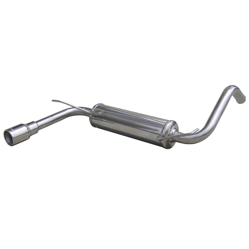 100% Inox Échappement Sport sur mesure pour Citroën C1 1.0 (68cv) 2005- 80mm