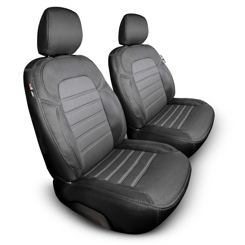 Original Design Housses de siège en tissu 1+1 sur mesure pour Iveco Daily 2014-