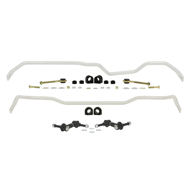 Whiteline Kit de barre stabilisatrice avant et arrière sur mesure pour Nissan Skyline R32 4x4 1989-1993