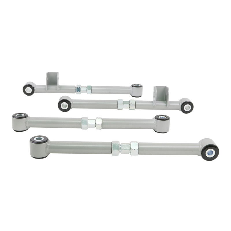 Whiteline Bielle de suspension arrière - Set de bras de suspension inférieur Avant et Arrière pour Subaru Forester SF/Impreza Hatchback/Impreza Sedan GD 1997-2007