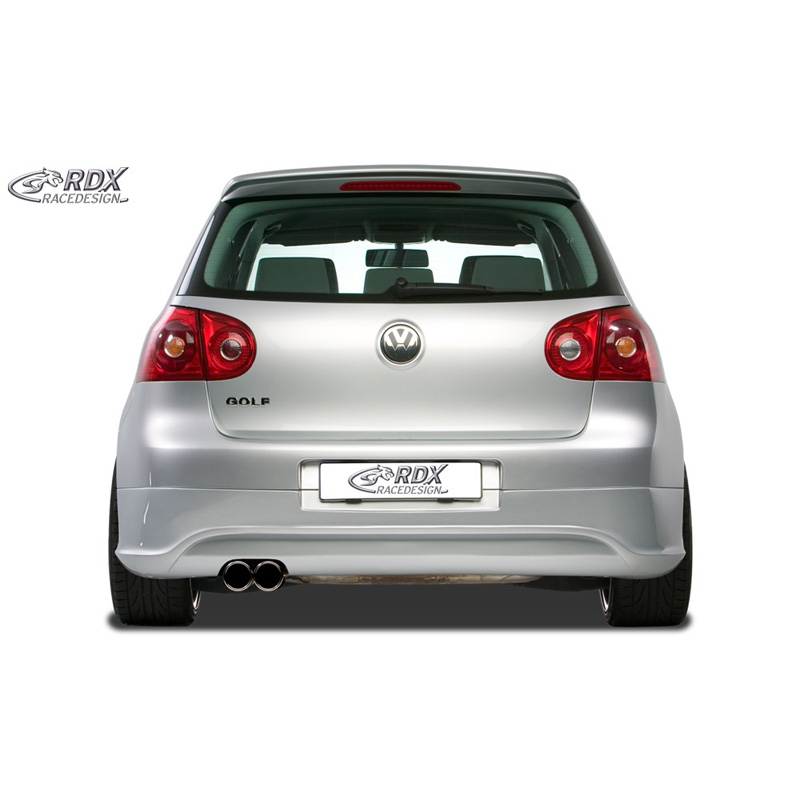 Jupe arrière sur mesure pour Volkswagen Golf V R32 Hatchback 3/5-portes 2003-2008 (échappement à gauche) excl. Variant/Plus (ABS)