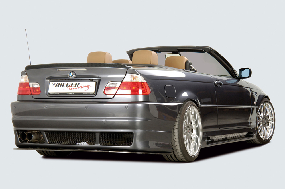 Voorbumper CS look BMW E46 coupe/cabrio Rieger