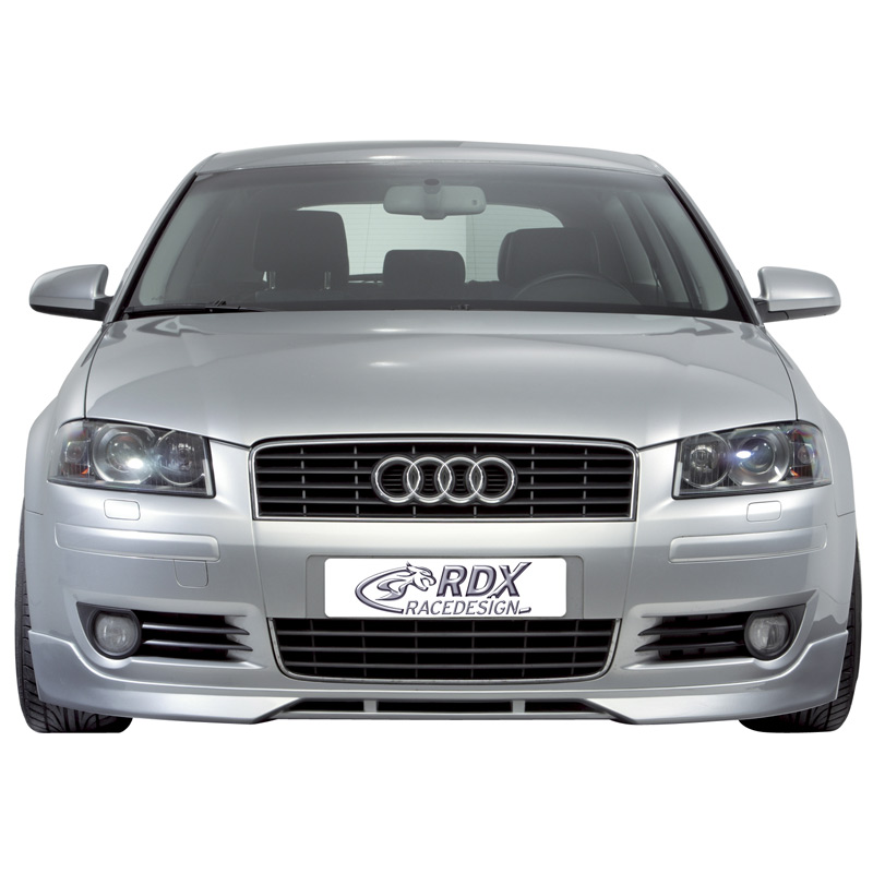 Spoiler avant sur mesure pour Audi A3 8P 3 portes 2003-2005 (PU)