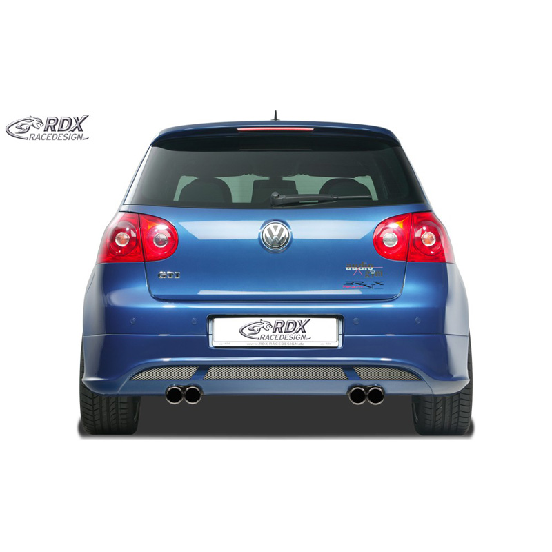 Jupe arrière sur mesure pour Volkswagen Golf V Hatchback 3/5-portes 2003-2008 'V2' (échappement à gauche/droite) excl. Variant/Plus (ABS)