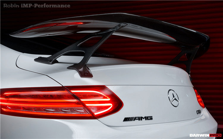 Mercedes Benz C-Class W205 Coupe IMP Style Carbon Fiber Spoiler 2015-2021