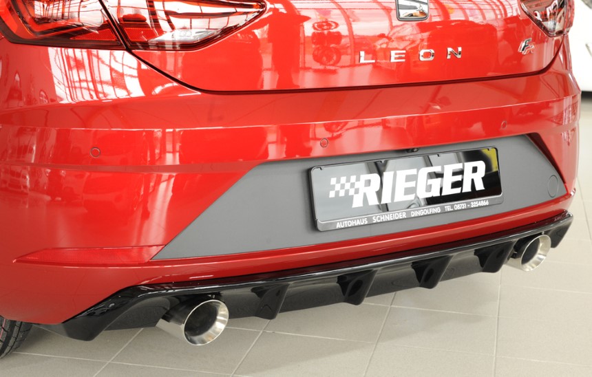 Uitlaatsysteem Seat Leon 5F (FR) 1.6/2.0L TDI Rieger