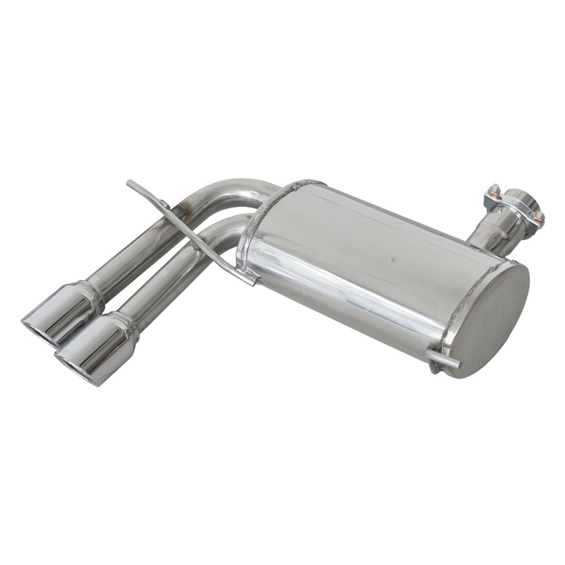100% Inox Échappement Sport sur mesure pour Audi A3 8P Sportback 2.0TDi (140cv) 2004-2008 2x80mm X-Race