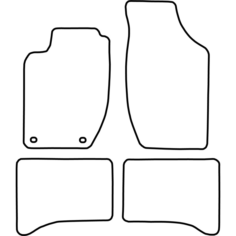Set de tapis de sol sur mesure pour Alfa Romeo 164 1988-1998