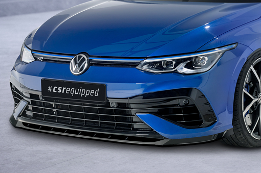 Voorspoiler Volkswagen Golf 8 R CSR Glans Zwart