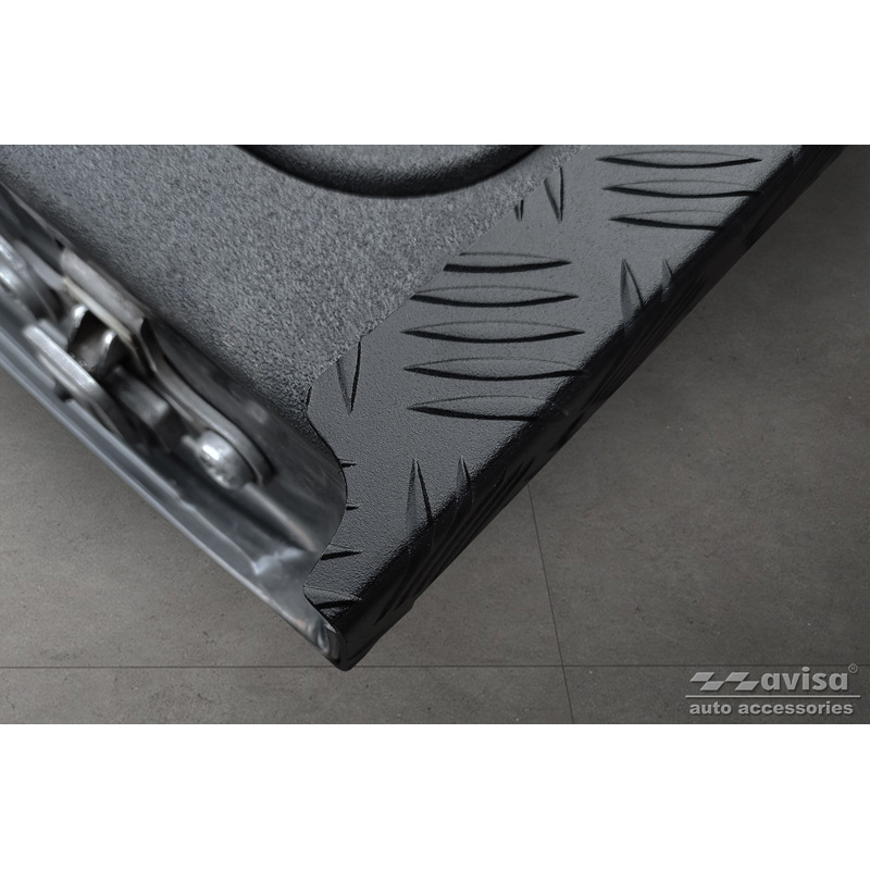 Protection de hayon arrière Pickup (aluminium) sur mesure pour Volkswagen Amarok 2010- Noir