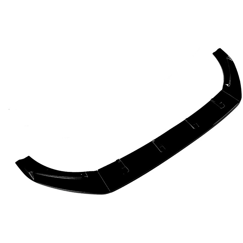 Spoiler avant sur mesure pour Volkswagen Golf VII (7.5) 2017-2019 excl. GTi/GTD/R/R-Line (ABS Noir luisant)