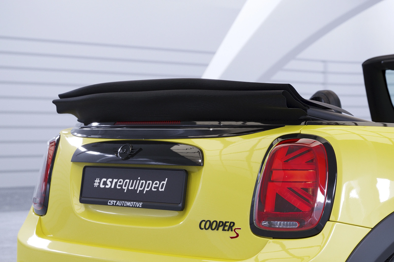 Achterspoiler Mini F57 Glans Zwart – CSR Design (2016-)